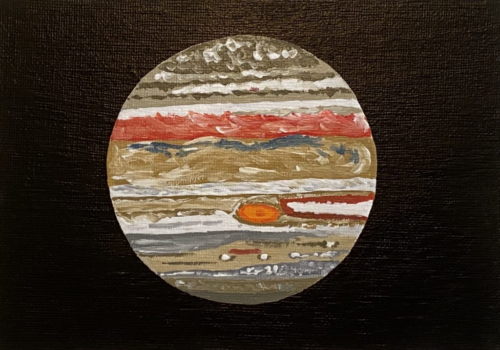 Jupiter acrylic